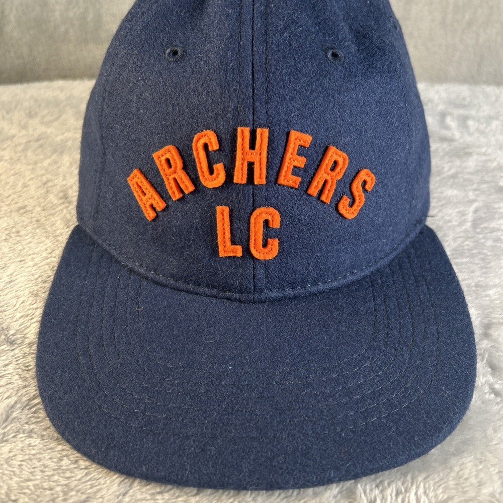 Utah Archers Lacrosse Hat Mens Blue Wool Strap Back Premiere Lacrosse League - Picture 2 of 8
